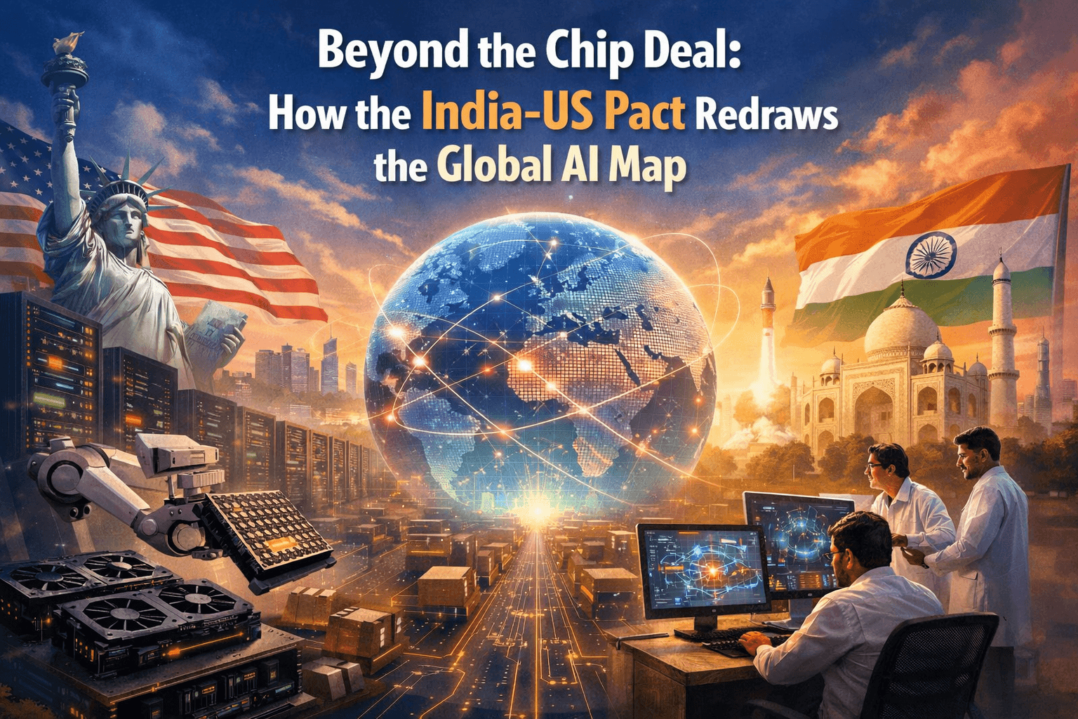 Beyond the Chip Deal: How the India-US Pact Redraws the Global AI Map 