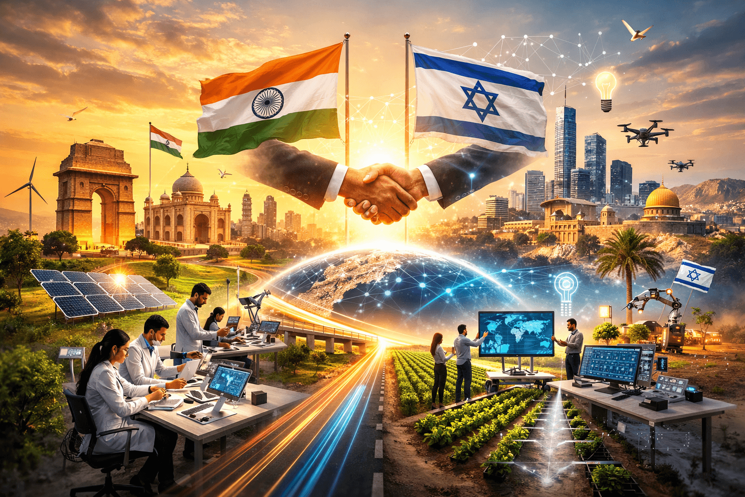 Beyond the Desert and the Monsoon: India and Israel Forge a "Special Strategic Partnership" for a Tech-Driven Future 