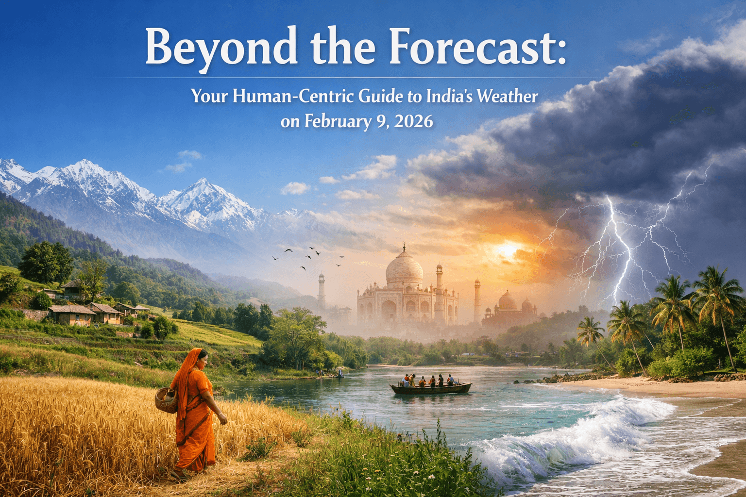 Beyond the Forecast: Your Human-Centric Guide to India’s Weather on February 9, 2026 