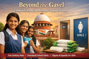 Beyond the Gavel: How a Landmark Ruling on Menstrual Hygiene Charts a New Course for Dignity and Equality in India 1 Beyond the Gavel: How a Landmark Ruling on Menstrual Hygiene Charts a New Course for Dignity and Equality in India