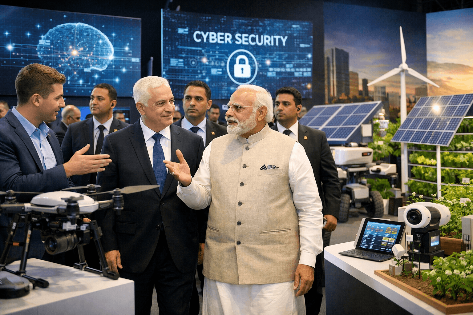 Beyond the Handshake: Decoding Modi's Israel Visit as a Blueprint for India's Tech Future
