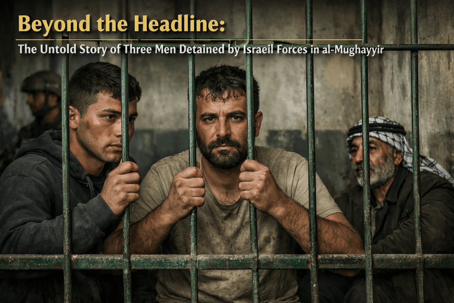 Beyond the Headline: The Untold Story of Three Men Detained by Israeli Forces in al-Mughayyir 