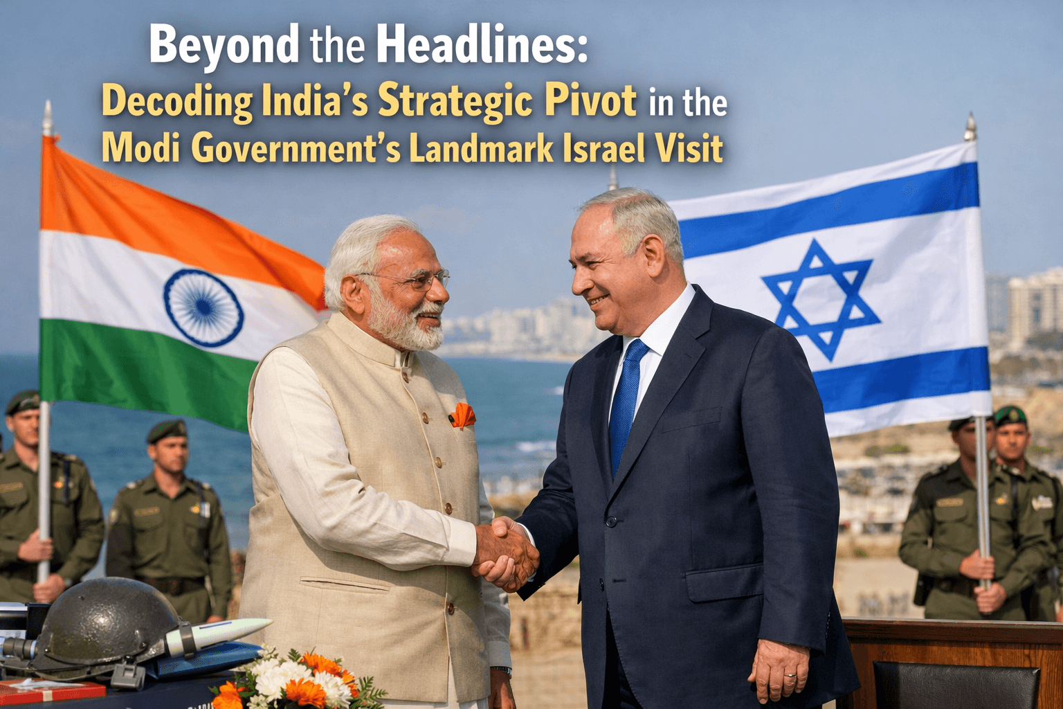 Beyond the Headlines: Decoding India's Strategic Pivot in the Modi Government's Landmark Israel Visit 
