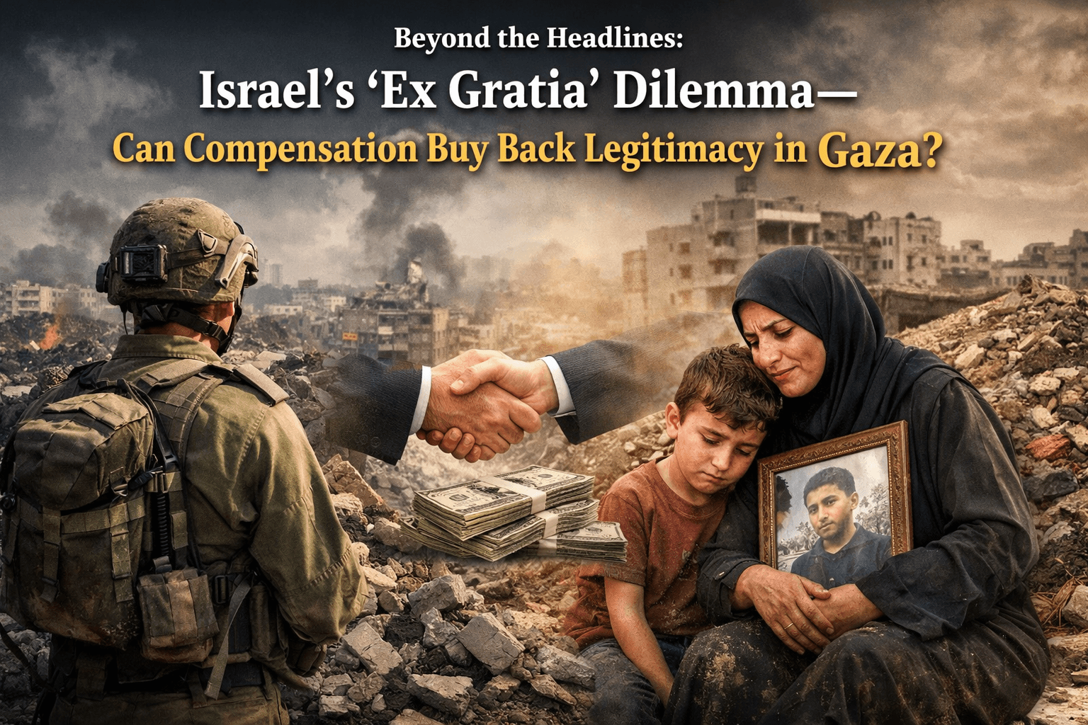 Beyond the Headlines: Israel's 'Ex Gratia' Dilemma—Can Compensation Buy Back Legitimacy in Gaza? 