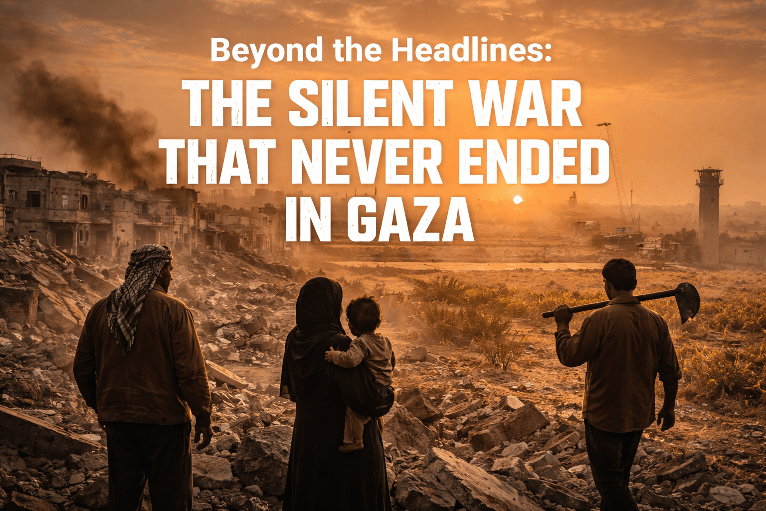 Beyond the Headlines: The Silent War That Never Ended in Gaza 