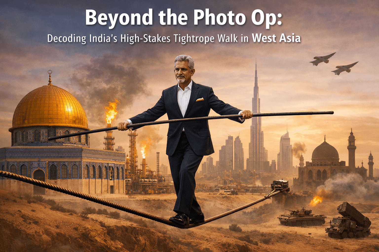 Beyond the Photo Op: Decoding India's High-Stakes Tightrope Walk in West Asia 