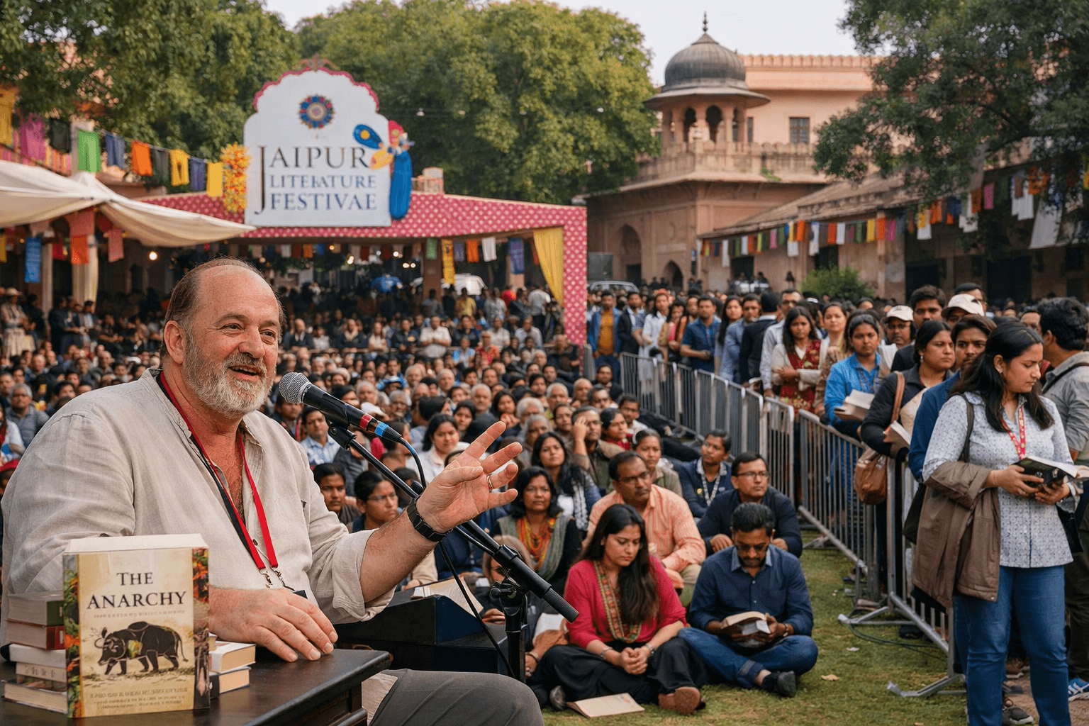 Beyond the Queue: William Dalrymple, the Jaipur Lit Fest, and the Myth of the Non-Reading Indian 