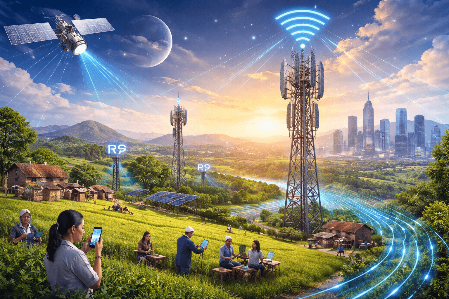 Beyond the Signal: How 4G, 5G, and Satellite Technology Are Rewriting India’s Digital Destiny 