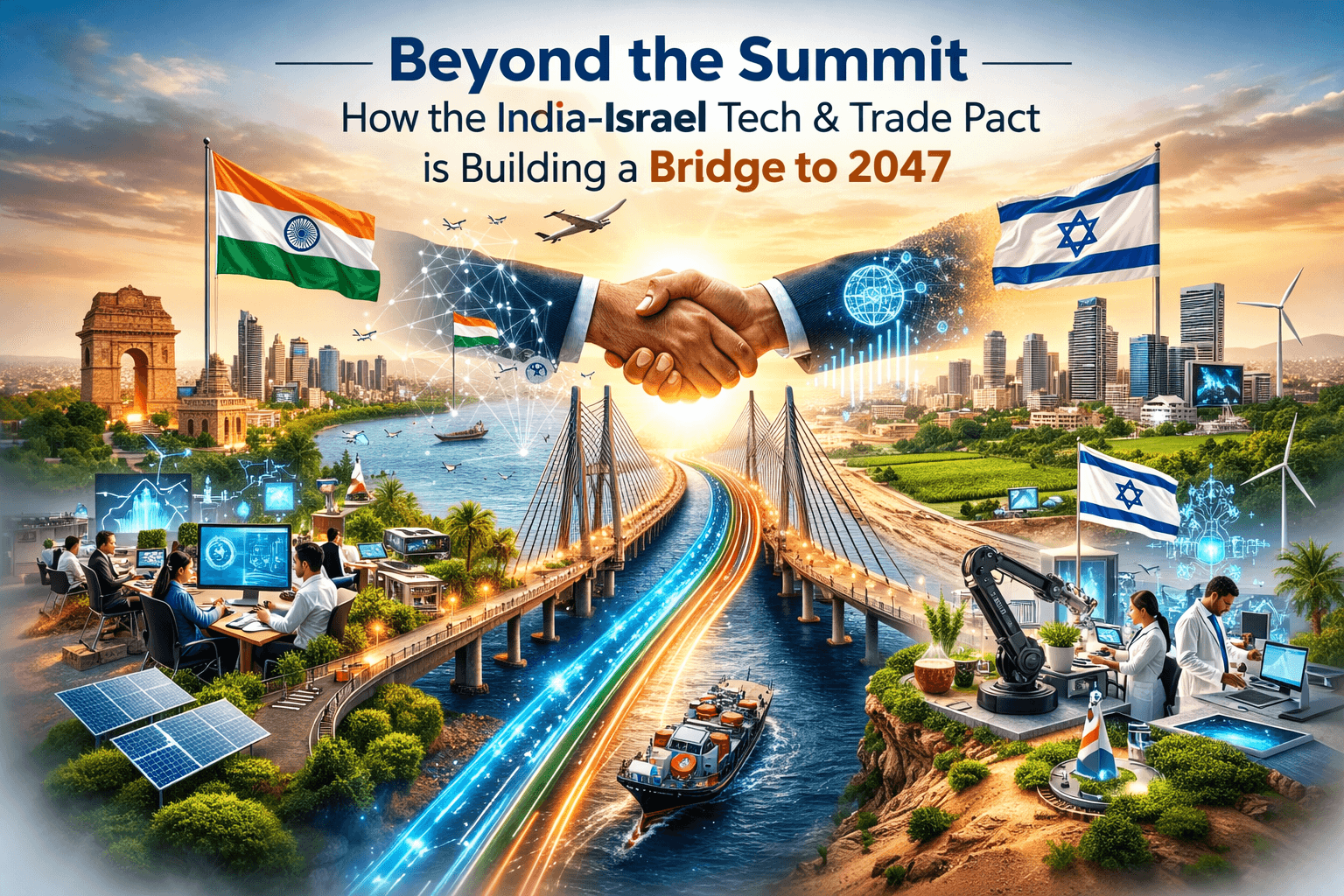 Beyond the Summit: How the India-Israel Tech & Trade Pact is Building a Bridge to 2047 