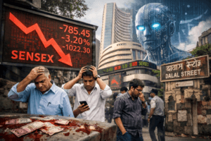 Bloodbath on Dalal Street: Why AI Fears Are Dismantling India’s $250 Billion IT Empire 