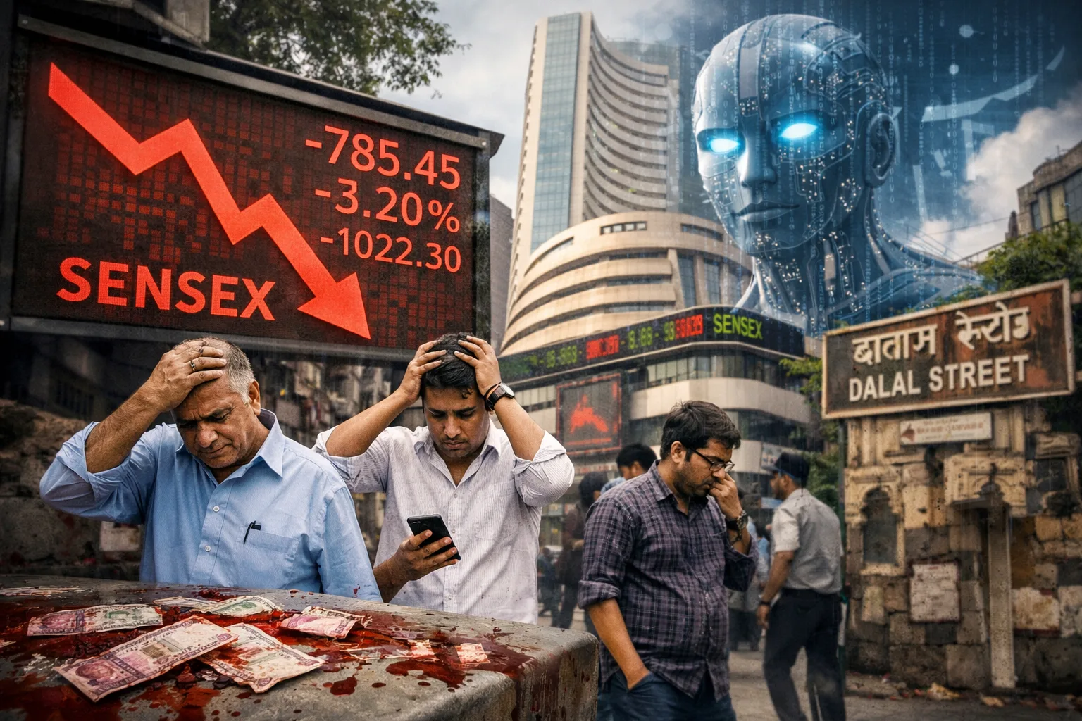 Bloodbath on Dalal Street: Why AI Fears Are Dismantling India’s $250 Billion IT Empire 