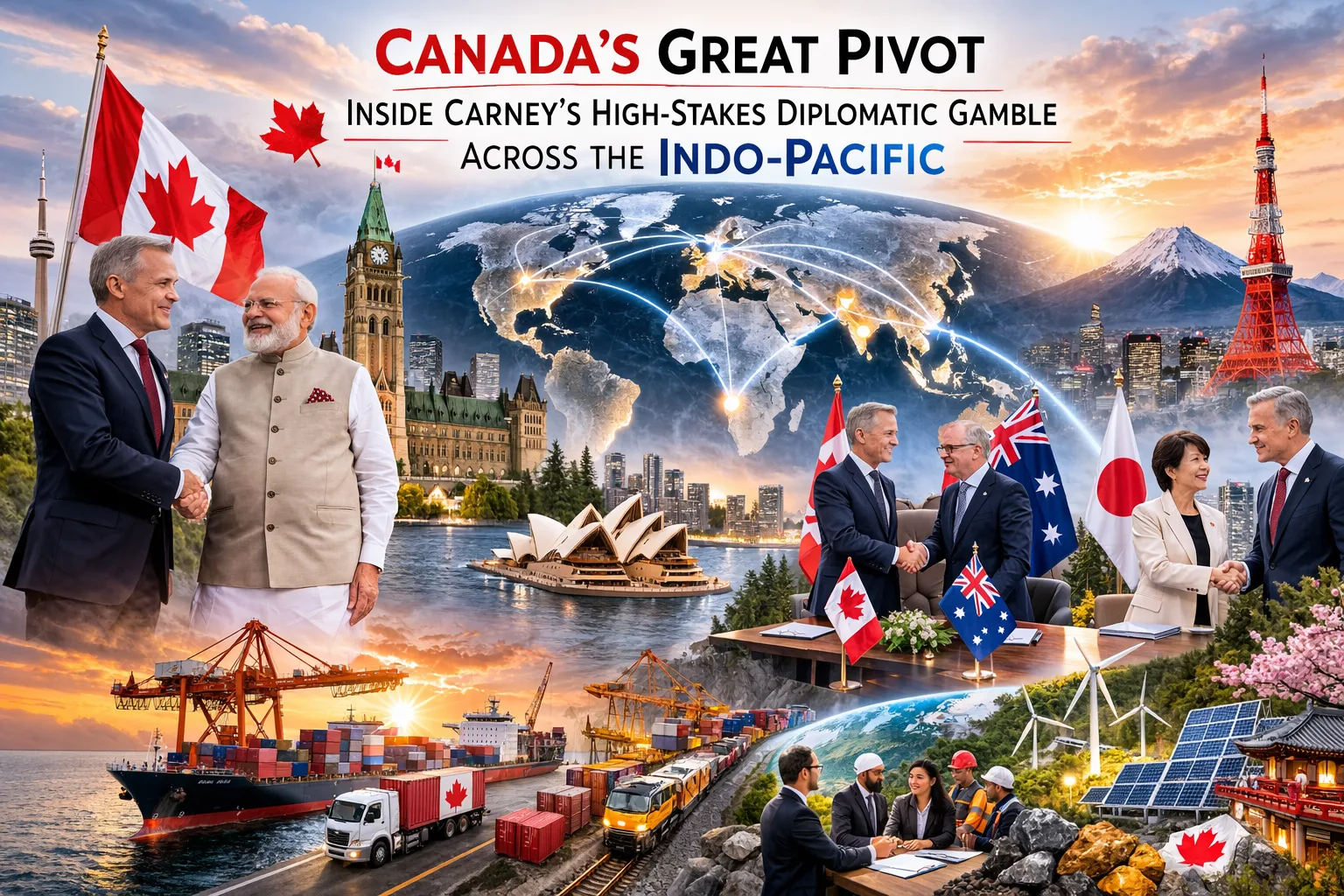 Canada’s Great Pivot: Inside Carney’s High-Stakes Diplomatic Gamble Across the Indo-Pacific 