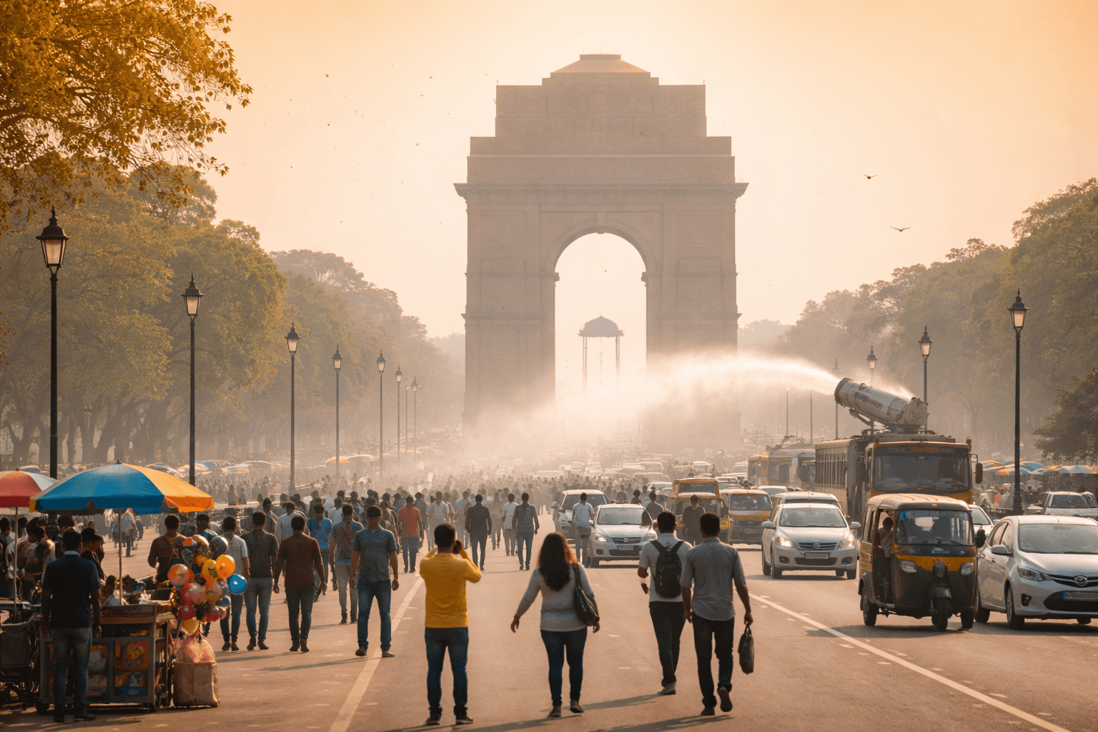 Delhi's February Breather: Warm Days, Choking Reality in the National Capital 