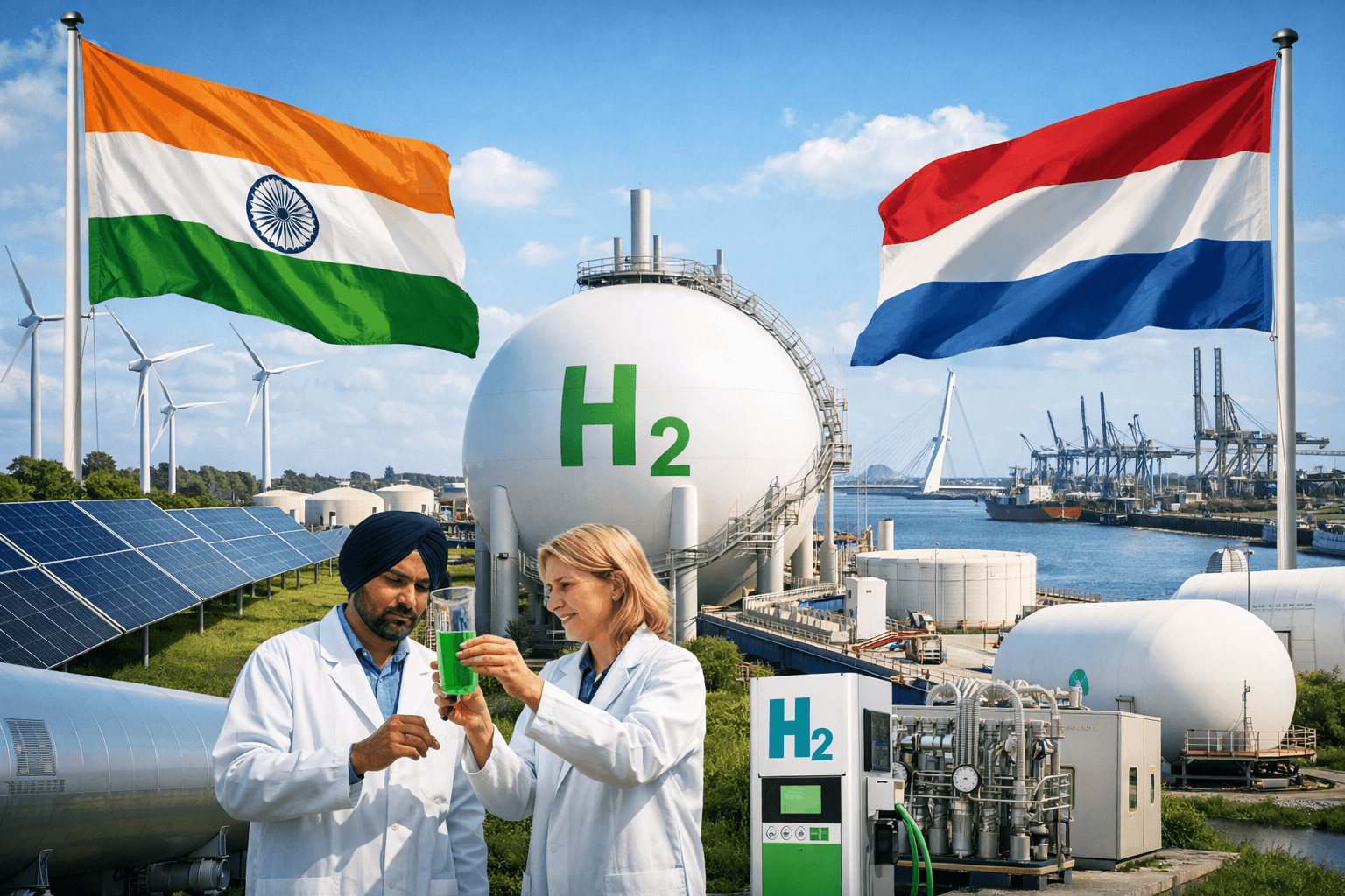 Forging a Green Hydrogen Future: How the India-Netherlands Alliance is Powering a Strategic Energy Shift 
