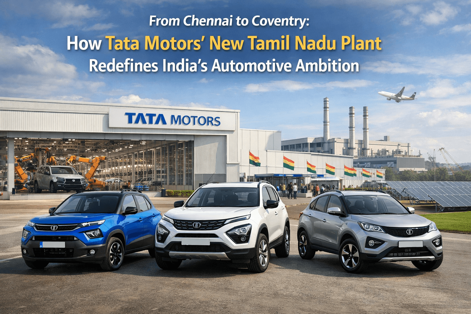 From Chennai to Coventry: How Tata Motors’ New Tamil Nadu Plant Redefines India’s Automotive Ambition 