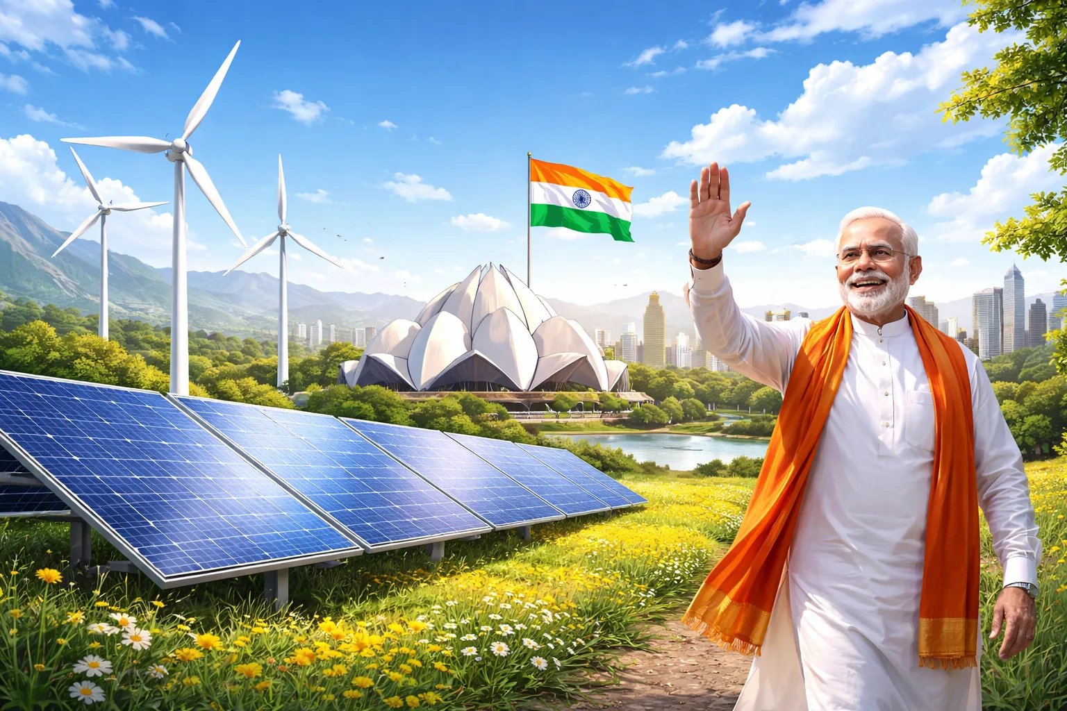 From Moral Compass to Climate Guru: India's Unlikely Journey to Normative Power 