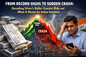 From Record Highs to Sudden Crash: Decoding Silver’s Roller-Coaster Ride and What It Means for Indian Investors 