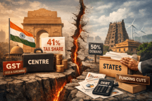 India's 41% Tax Share Decision: A Deepening Fault Line in Federal Finances 1 India's 41% Tax Share Decision: A Deepening Fault Line in Federal Finances