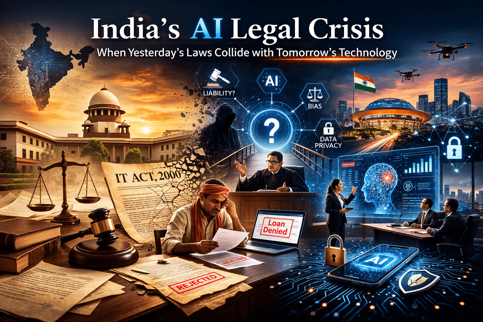 India's AI Legal Crisis: When Yesterday's Laws Collide With Tomorrow's Technology 