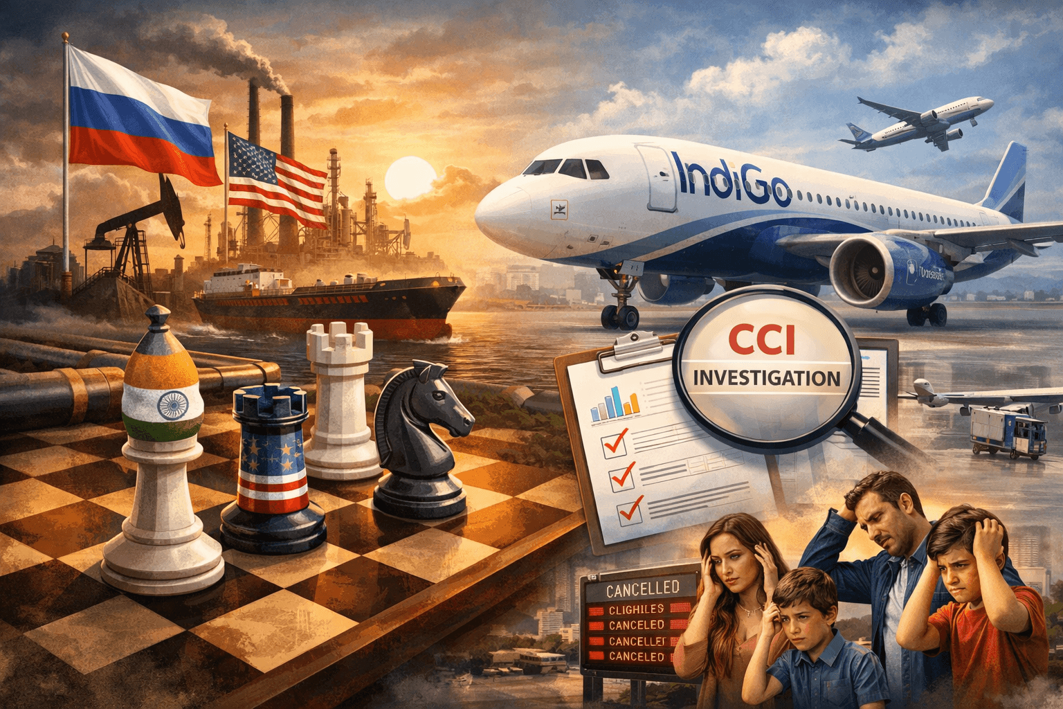 India’s Geopolitical Chessboard: Decoding the Oil Diplomacy with Russia and the Aviation Turbulence at Home 