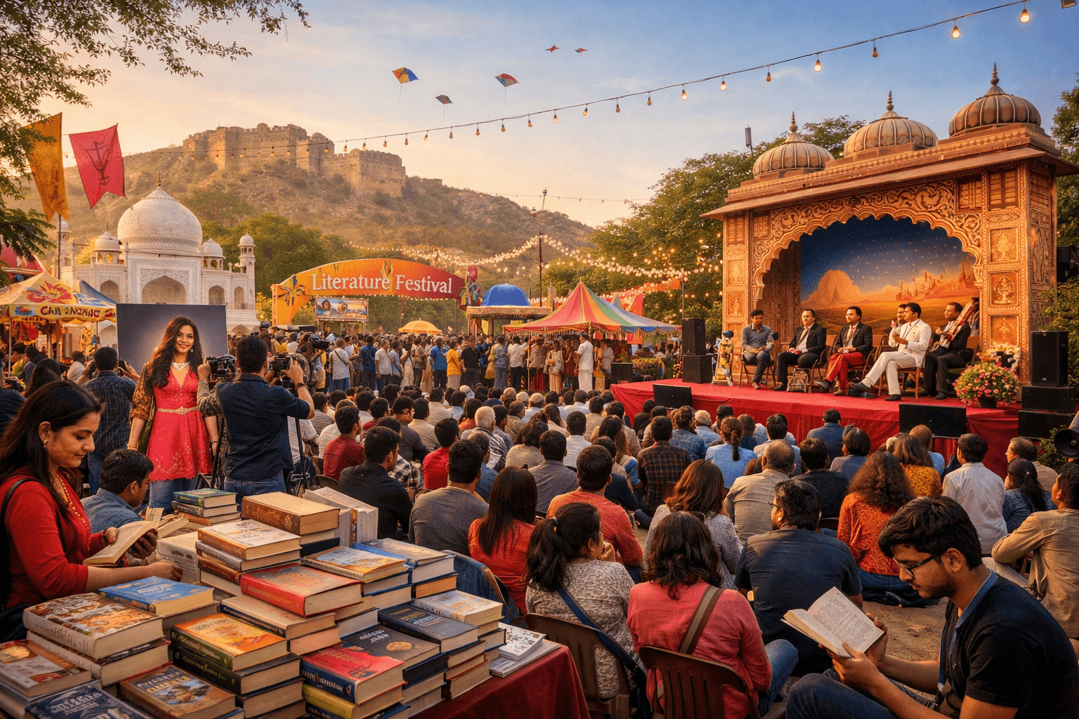 India’s Literary Carnival: The Paradox of 100 Book Festivals in a Nation of Non-Readers 