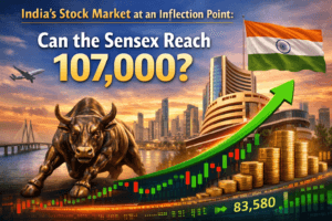 India's Stock Market at an Inflection Point: Can the Sensex Reach 107,000? 