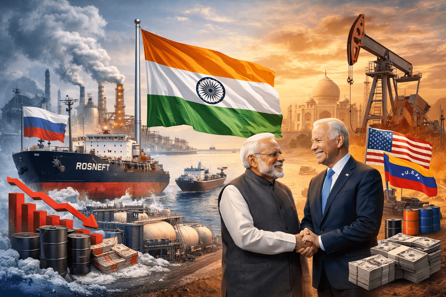 India’s Strategic Energy Pivot: The Decline of Russian Oil and a New Trade Reality 