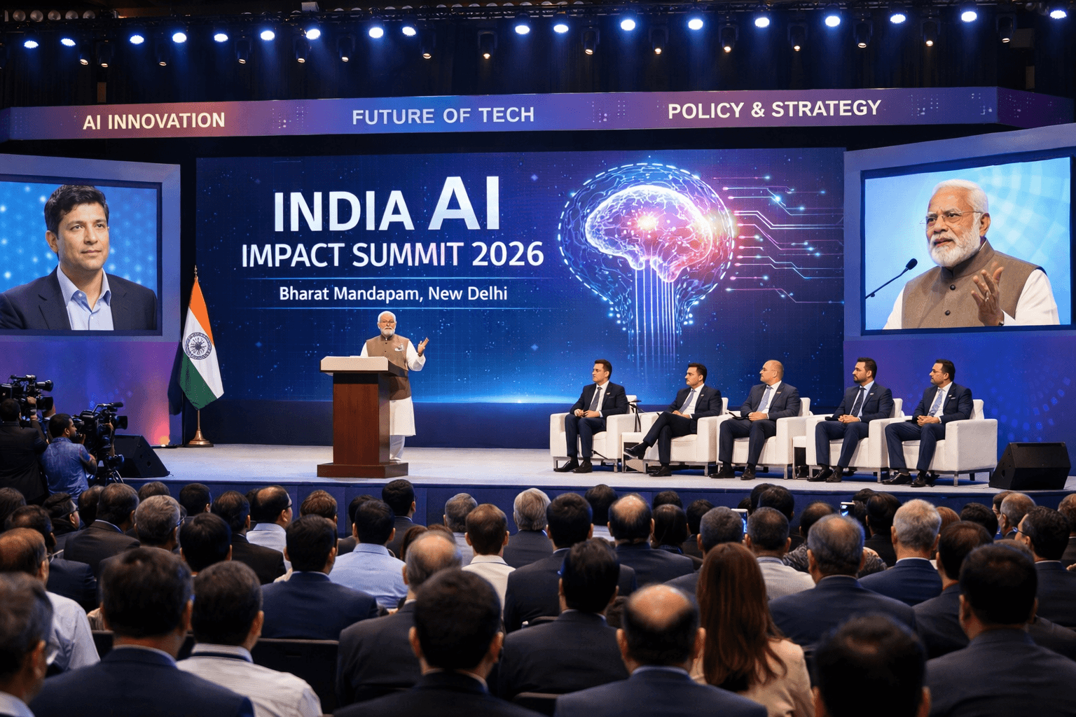 Infosys, TCS, HCLTech In Focus As India AI Summit Kicks Off: A Reality Check On The Disruption Fear 