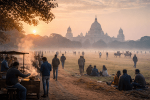 Kolkata’s Final Whisper of Winter: A City’s Fleeting Embrace of the Chill 