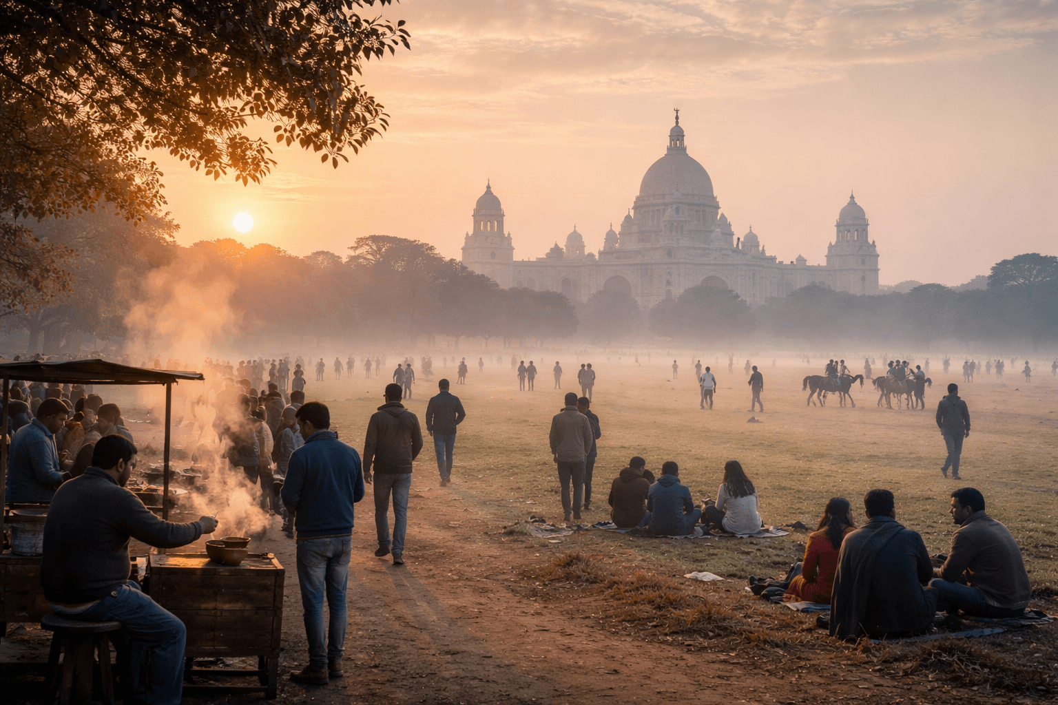 Kolkata’s Final Whisper of Winter: A City’s Fleeting Embrace of the Chill 
