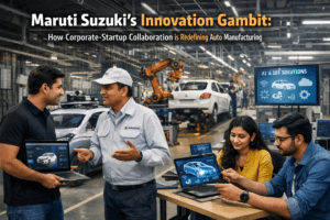 Maruti Suzuki’s Innovation Gambit: How Corporate-Startup Collaboration is Redefining Auto Manufacturing 