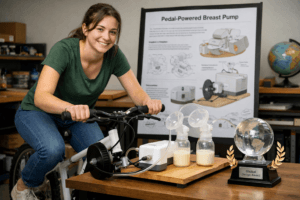 Pedal-Powered Ingenuity Triumphs: How a Student-Designed Breast Pump Captured a Global Design Prize