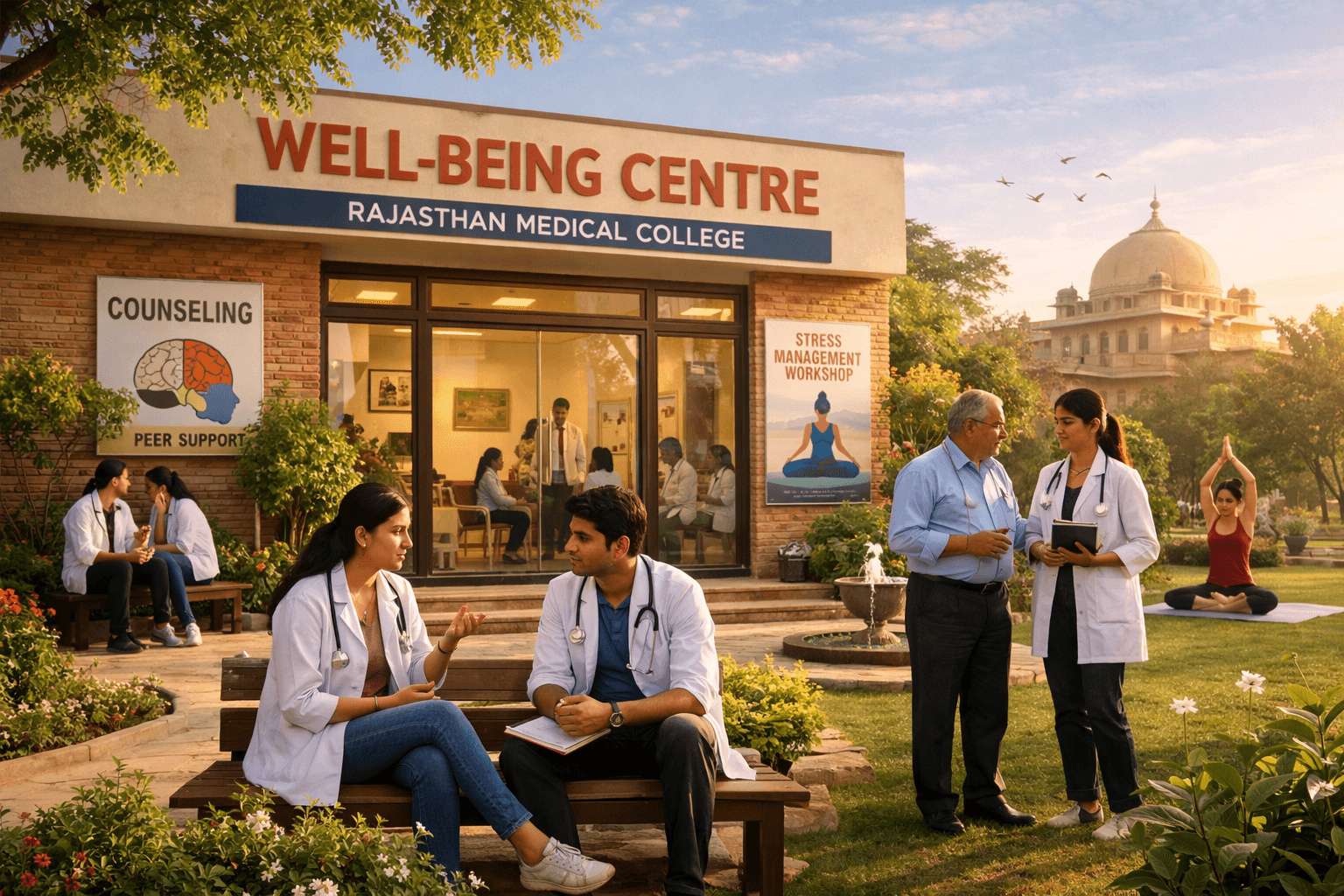 Rajasthan’s Prescription for Change: How Well-Being Centres Aim to Heal the Healers of Tomorrow
