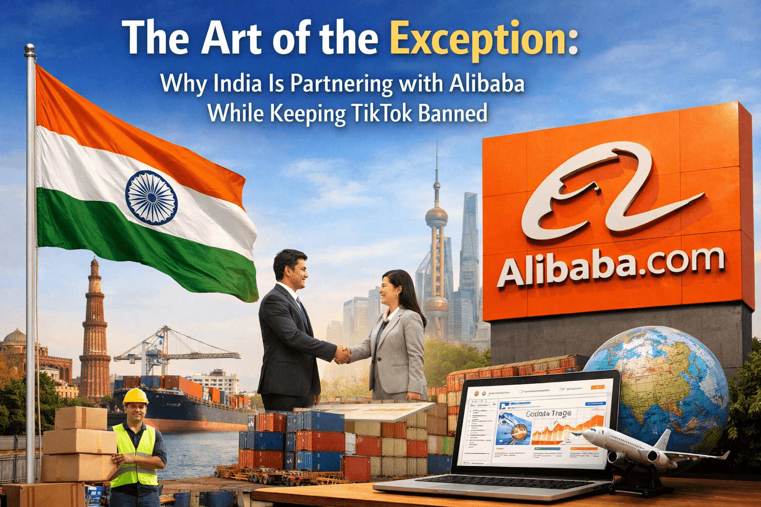 The Art of the Exception: Why India Is Partnering with Alibaba While Keeping TikTok Banned 