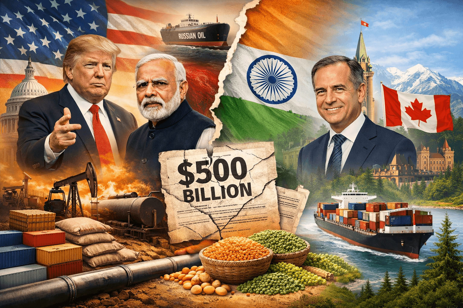 The Art of the Unreliable Deal: How Trump's India Tactics Are Accidentally Polishing Canada's Brand 