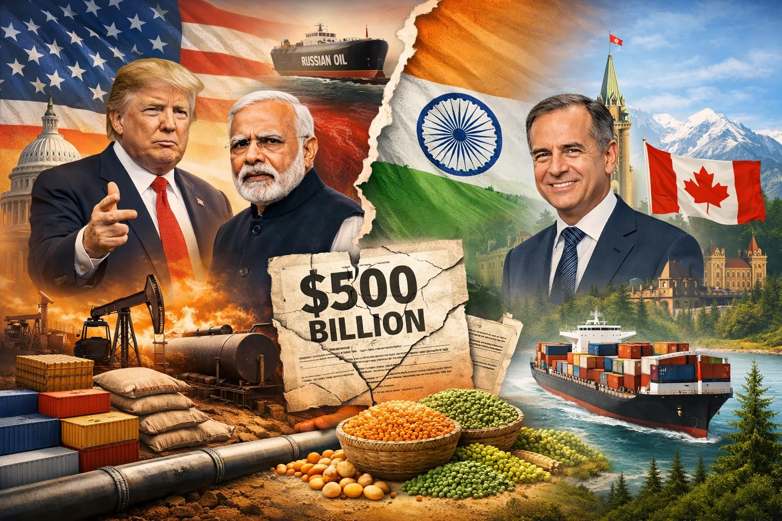 The Art of the Unreliable Deal: How Trump's India Tactics Are Accidentally Polishing Canada's Brand 