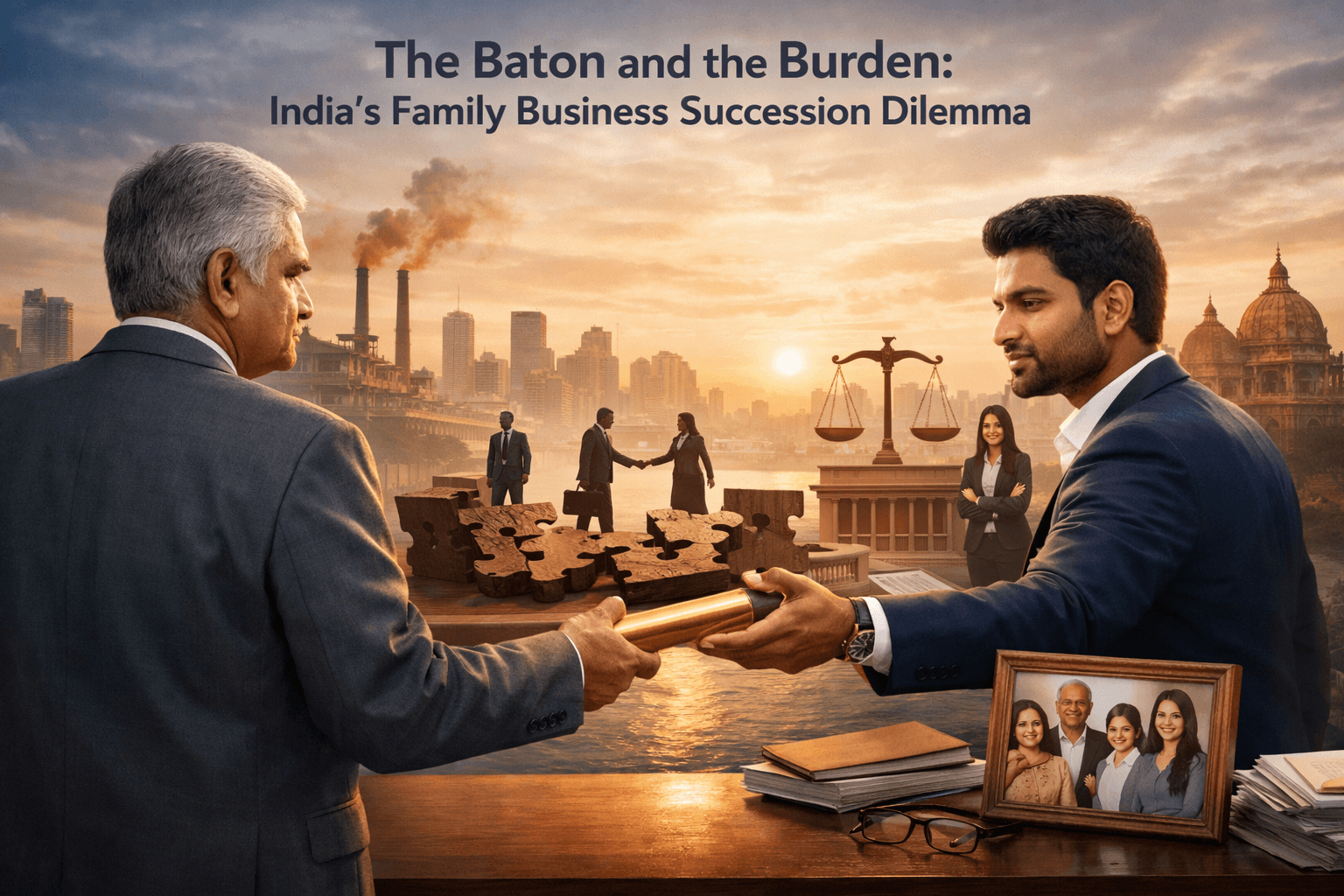 The Baton and the Burden: Why Succession Remains India's Greatest Family Business Dilemma 