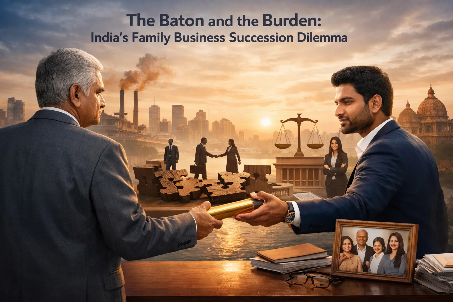 The Baton and the Burden: Why Succession Remains India's Greatest Family Business Dilemma 