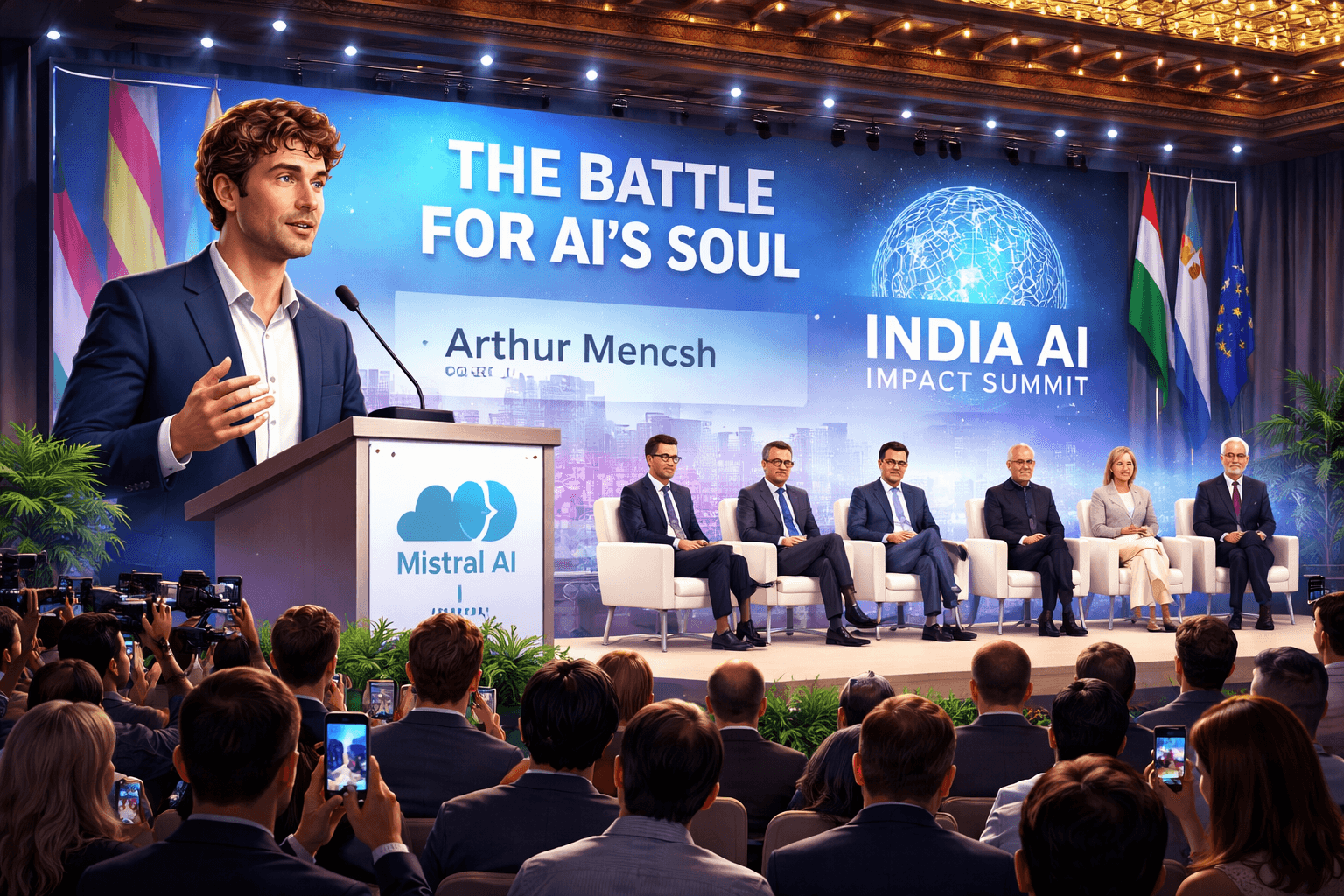 The Battle for AI's Soul: Mistral's Mensch Warns of 'Digital Colonialism' as US Giants Dominate Delhi Summit 