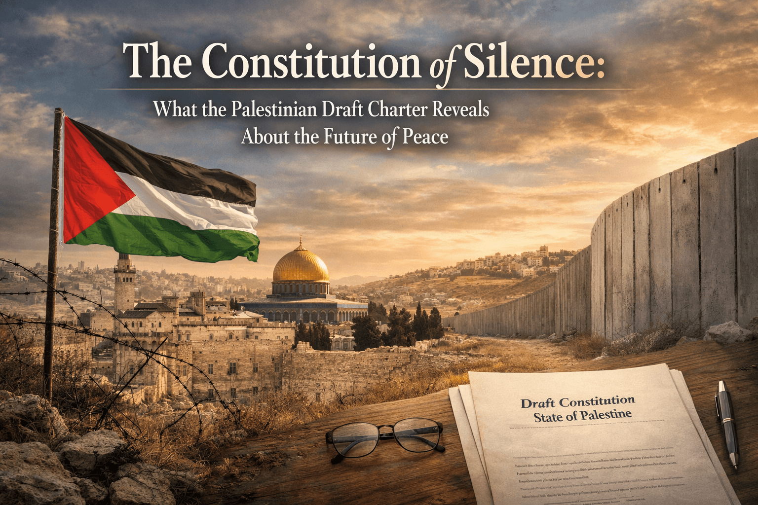 The Constitution of Silence: What the Palestinian Draft Charter Reveals About the Future of Peace 
