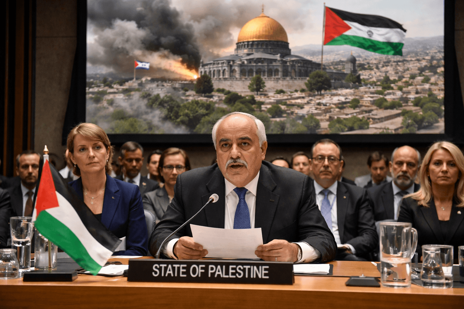 The Death of a Dream? At the UN, Palestine Declares Israel Chose Annexation Over Peace 