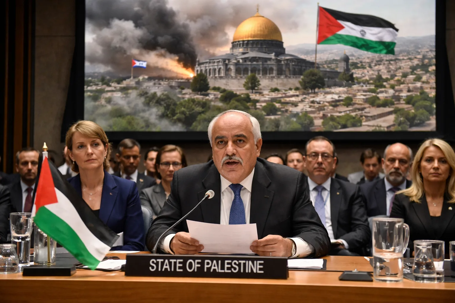 The Death of a Dream? At the UN, Palestine Declares Israel Chose Annexation Over Peace 