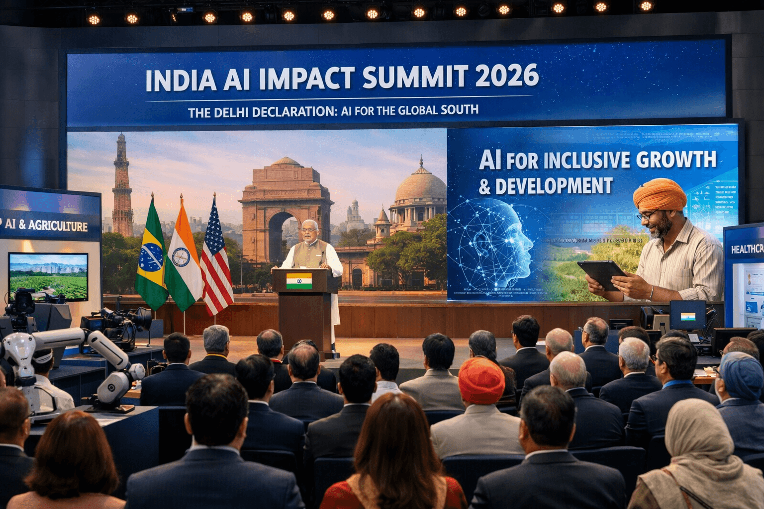 The Delhi Declaration: Can India Forge a New Path for AI at the Crossroads of the Global South? 