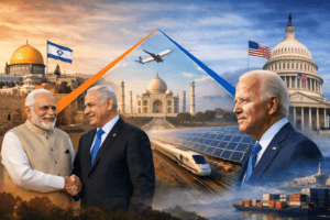 The Delhi-Jerusalem-Washington Triangle: Decoding India’s Balancing Act in a Multipolar World 