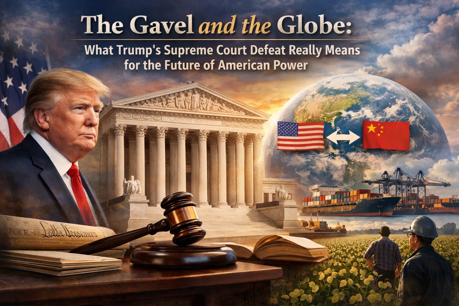 The Gavel and the Globe: What Trump’s Supreme Court Defeat Really Means for the Future of American Power 