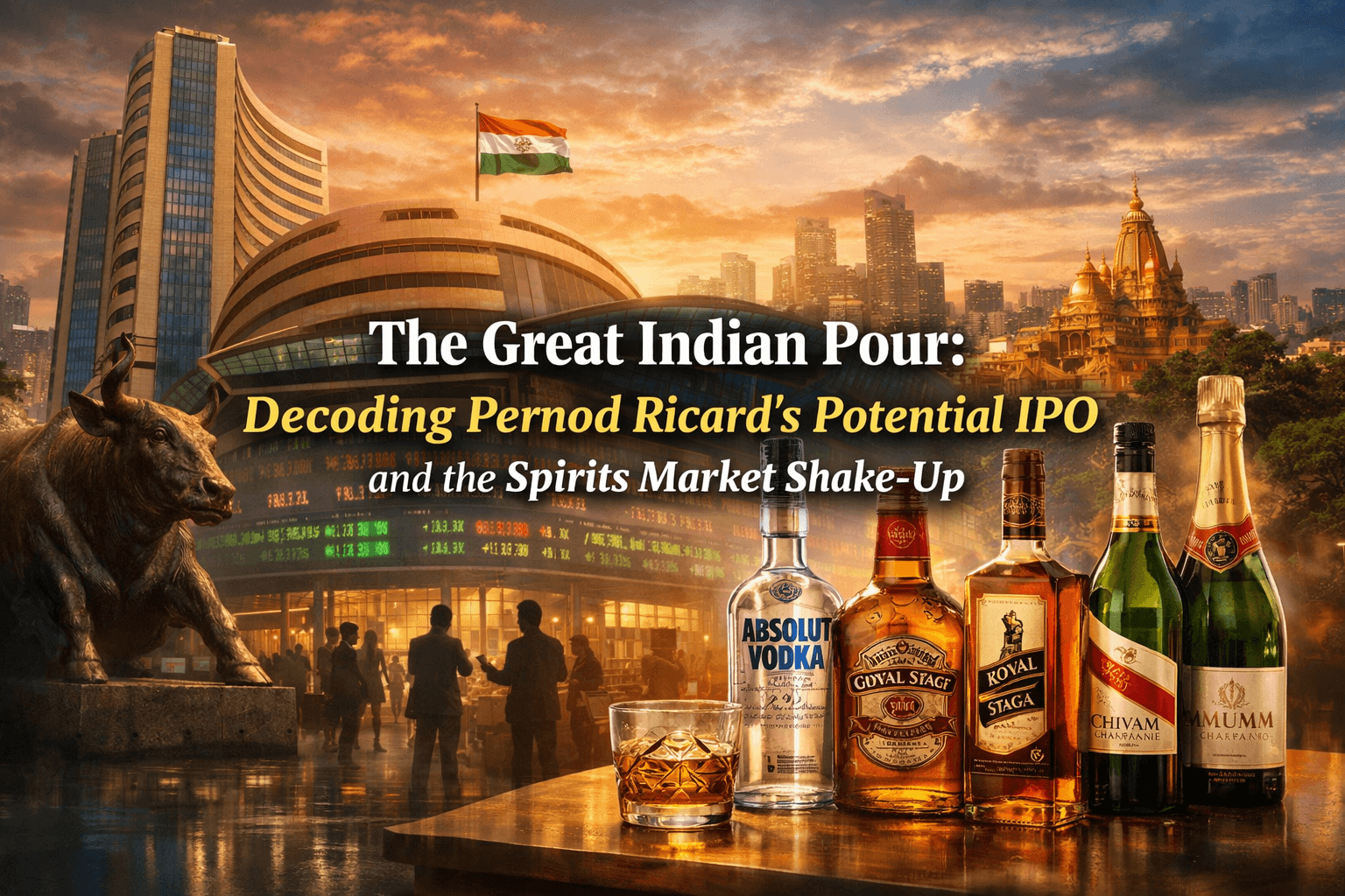 The Great Indian Pour: Decoding Pernod Ricard's Potential IPO and the Spirits Market Shake-Up 