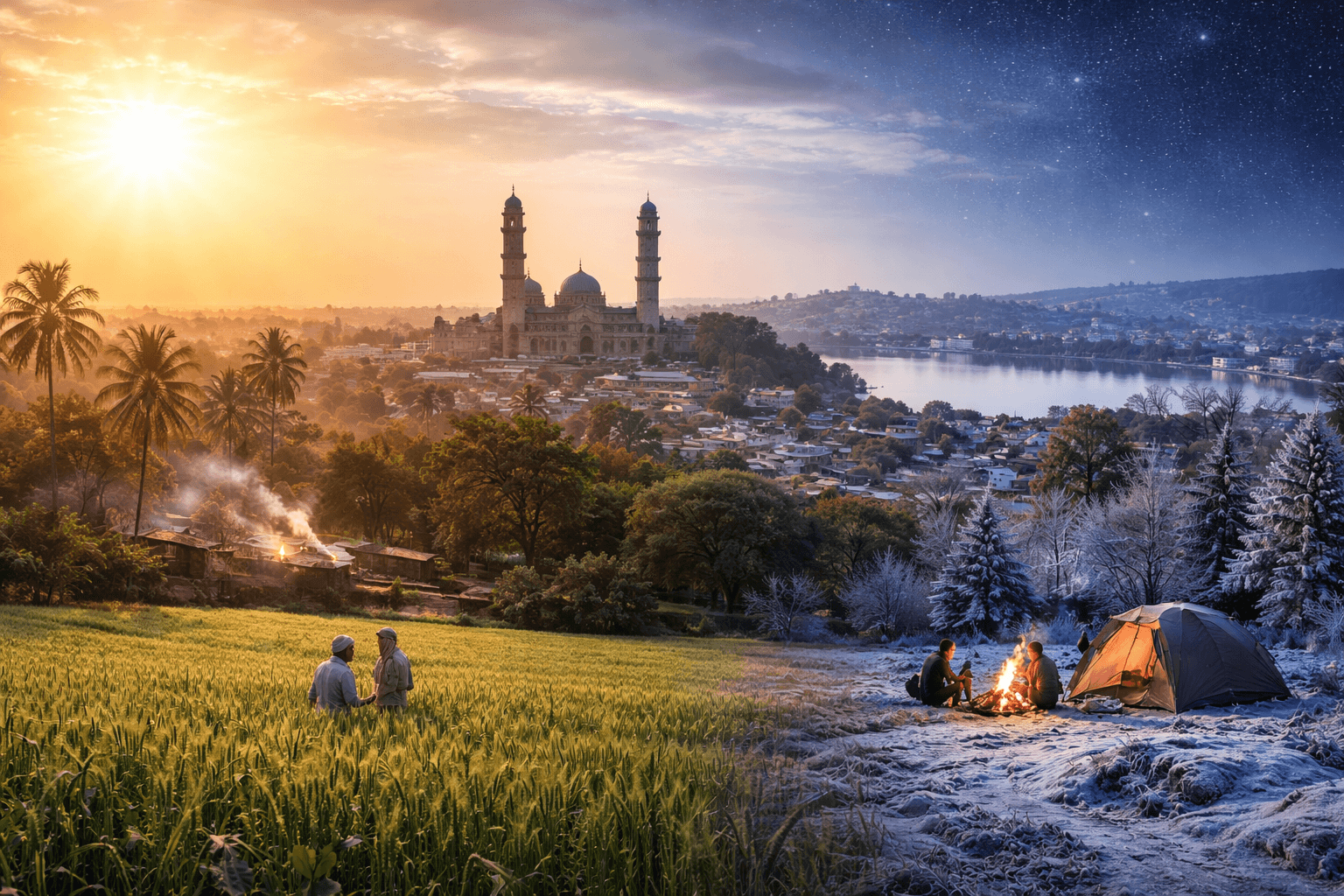 The Great Madhya Pradesh Climate Paradox: 33°C Days and 4°C Nights 