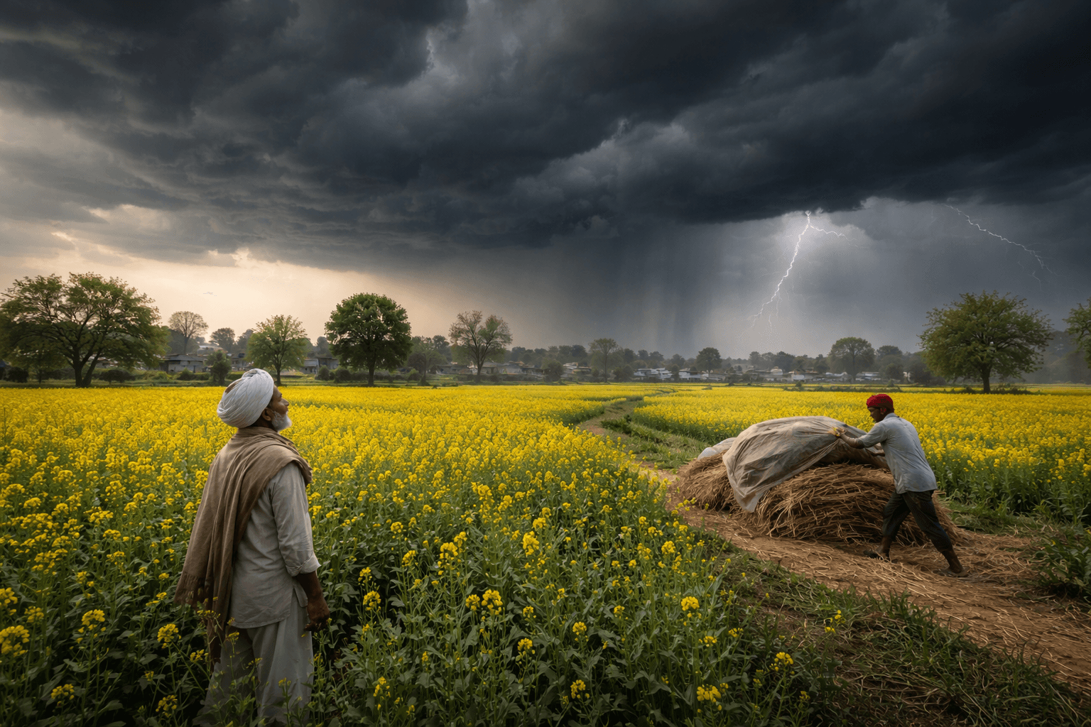 The Great Transition: Uttar Pradesh Braces for One Last Winter Shower Before an Early Summer Scorch 