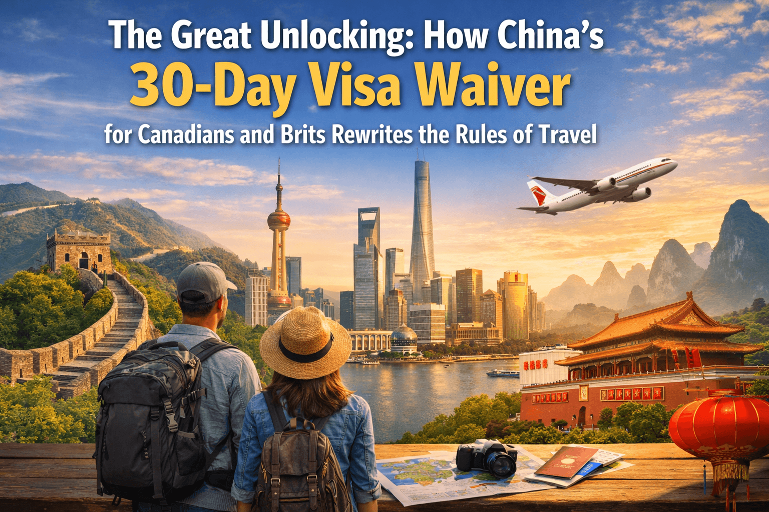 The Great Unlocking: How China’s 30-Day Visa Waiver for Canadians and Brits Rewrites the Rules of Travel 