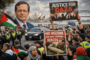 The Herzog Visit: Protest, Division, and Australia's Diplomatic Dilemma 